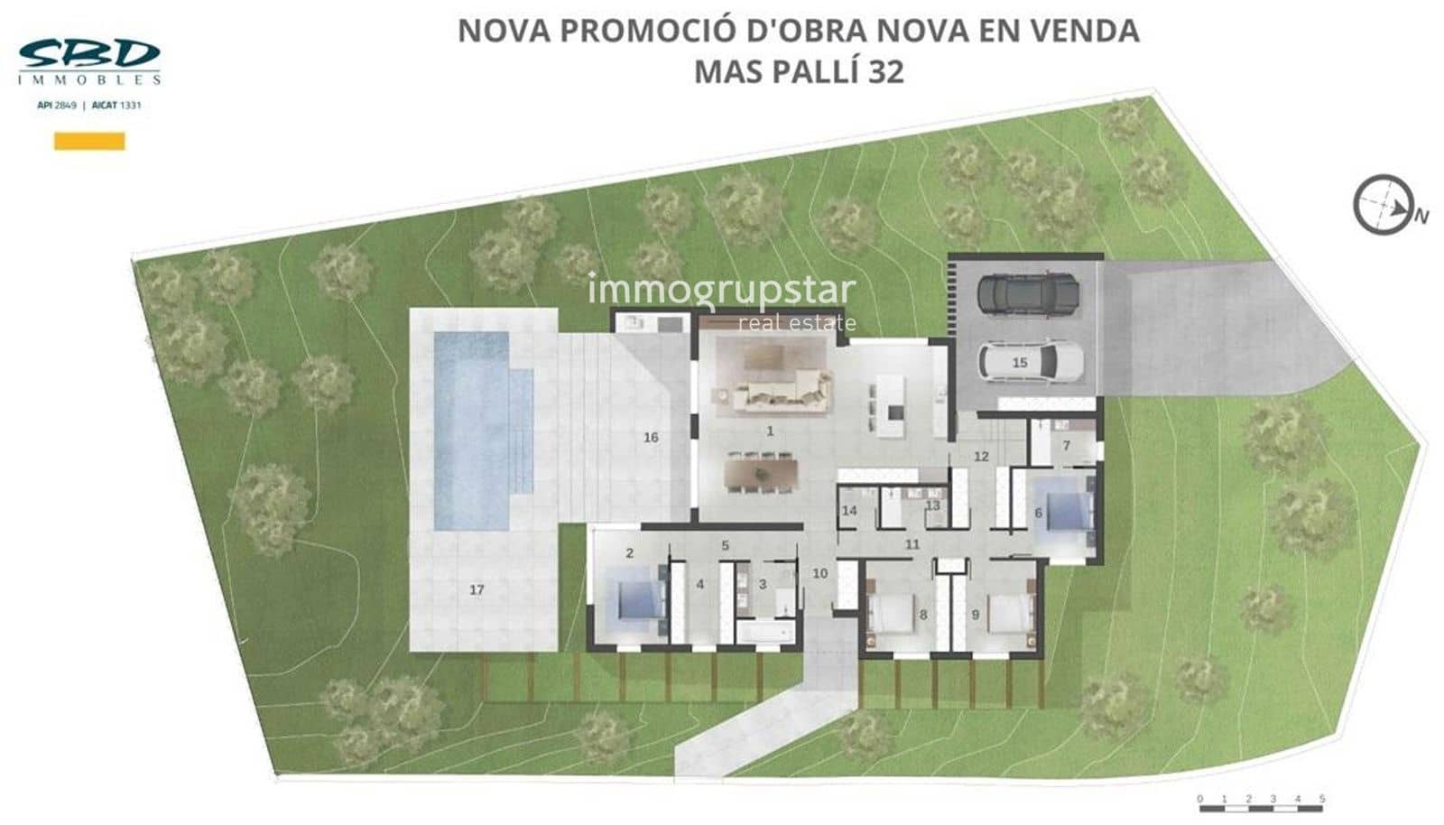 4 sypialnia Willa na sprzedaż w Calonge i Sant Antoni z basenem garażem - 1 150 000 € (Ref: 9874119)