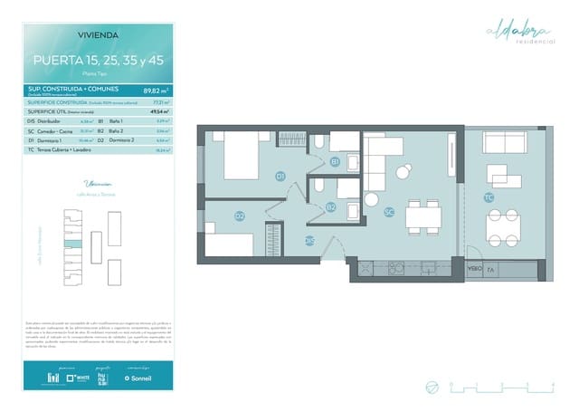 2 quarto Apartamento para venda em Canet d'En Berenguer com piscina garagem - 281 000 € (Ref: 7283467)