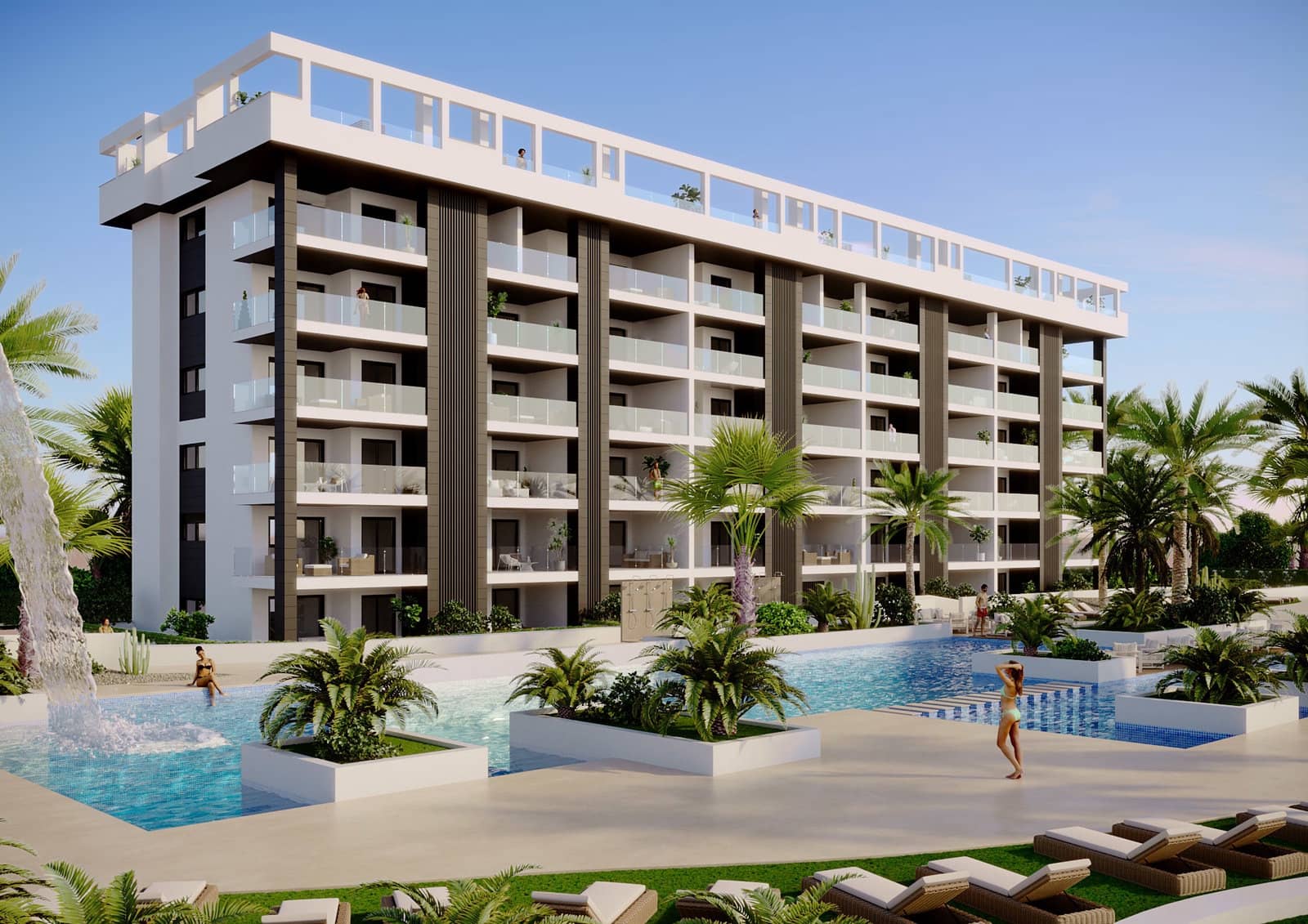 2 bedroom Apartment for sale in Torrevieja with pool - € 252,800 (Ref: 7799567)