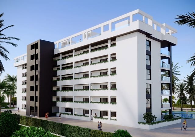 2 bedroom Apartment for sale in El Chaparral - La Siesta - La Torreta, Torrevieja with pool - € 252,800 (Ref: 7799567)