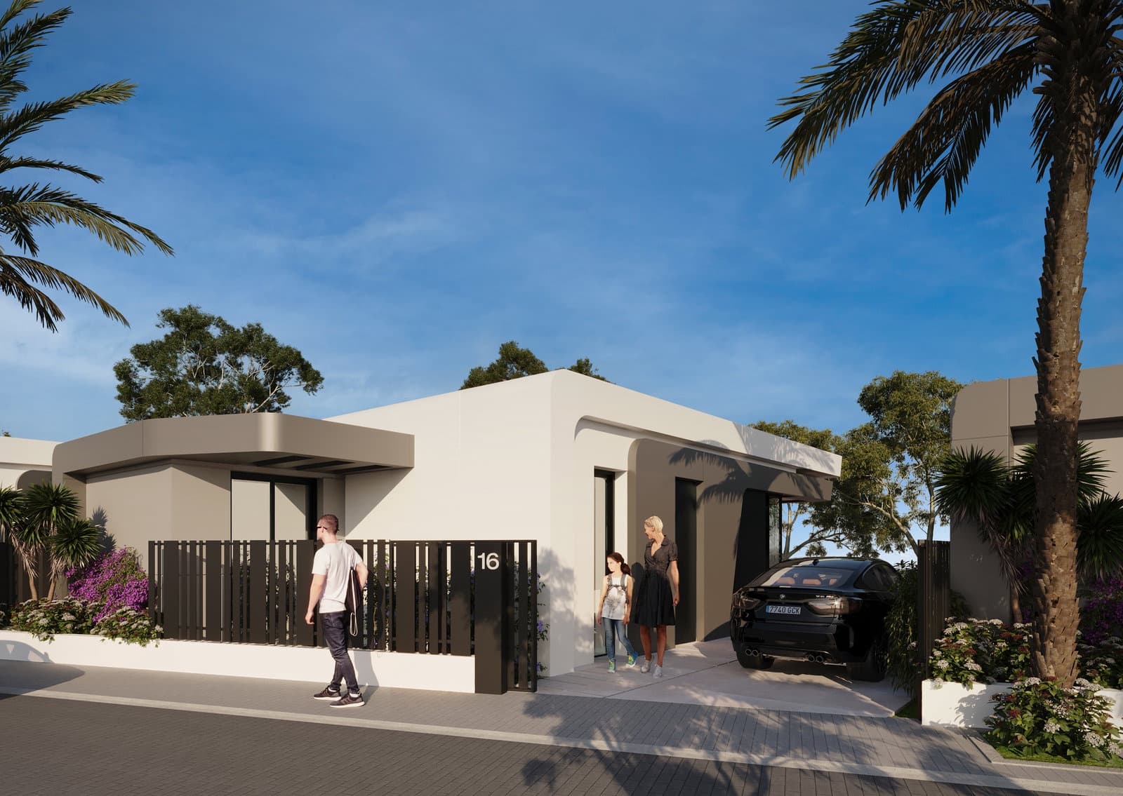 2 camera da letto Attico in vendita in Muchamiel / Mutxamel con piscina garage - 399.000 € (Rif: 8036277)