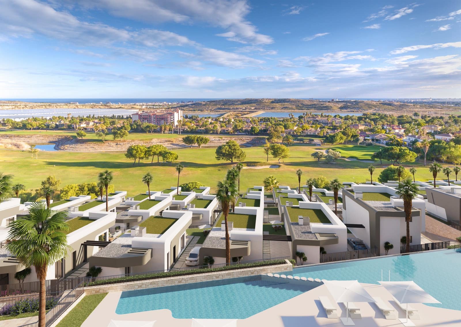 2 camera da letto Attico in vendita in Muchamiel / Mutxamel con piscina garage - 399.000 € (Rif: 8036277)