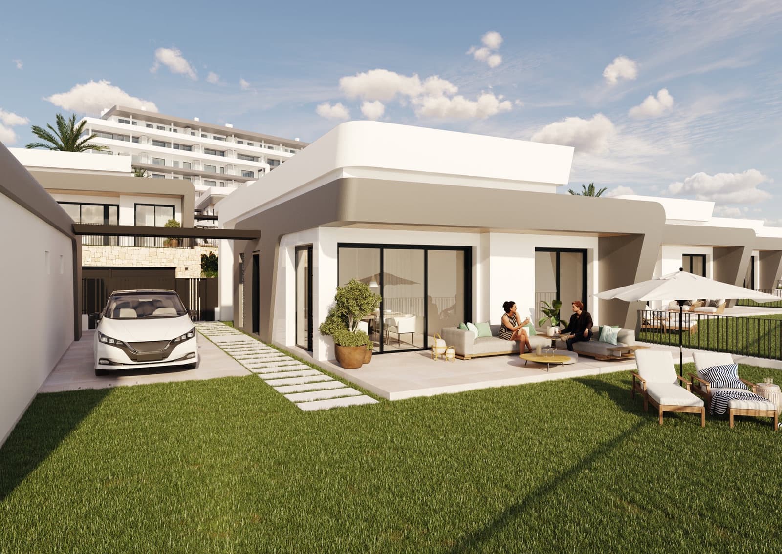 2 camera da letto Attico in vendita in Muchamiel / Mutxamel con piscina garage - 399.000 € (Rif: 8036277)