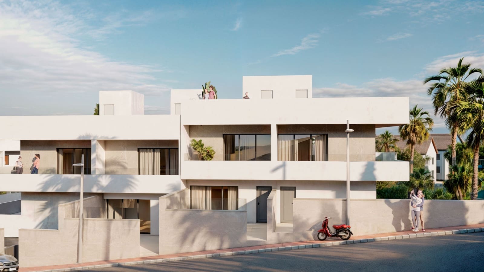 3 soveværelse Lejlighed til salg i Mojacar med swimmingpool garage - € 439.000 (Ref: 8469116)