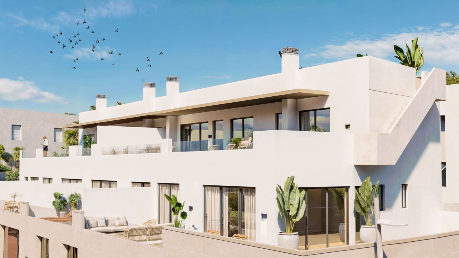 3 soveværelse Lejlighed til salg i Mojacar med swimmingpool garage - € 439.000 (Ref: 8469116)