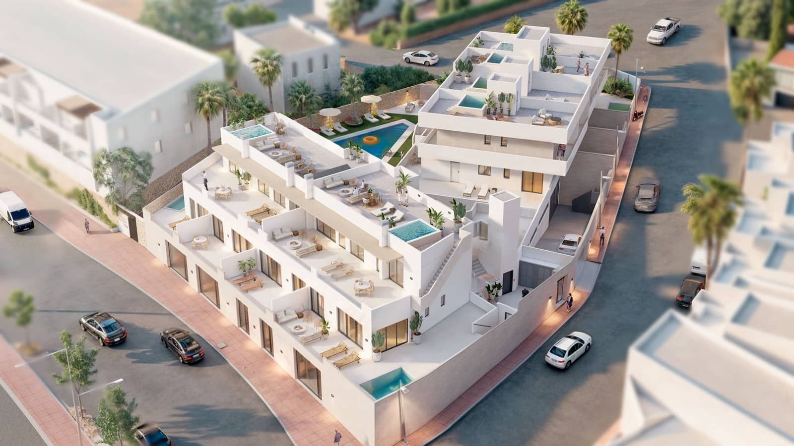 3 soveværelse Lejlighed til salg i Mojacar med swimmingpool garage - € 439.000 (Ref: 8469116)