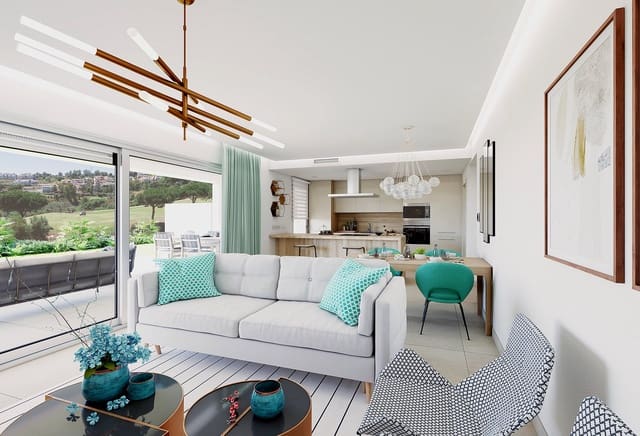 Apartamento de 2 habitaciones en Mijas pueblo, Mijas en venta con piscina garaje - 450.000 € (Ref: 8627623)