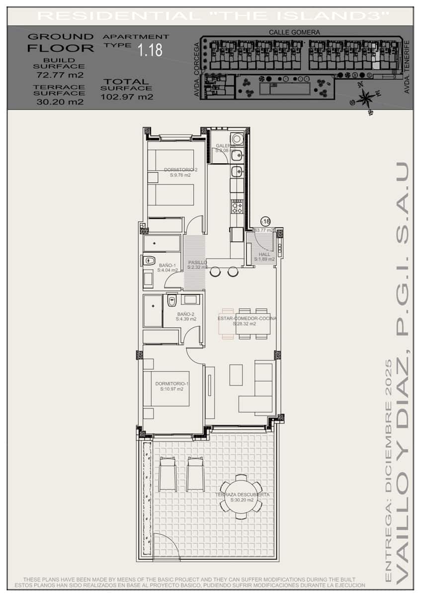 2 soveværelse Rækkehus til salg i Torrevieja med swimmingpool garage - € 249.900 (Ref: 8758604)
