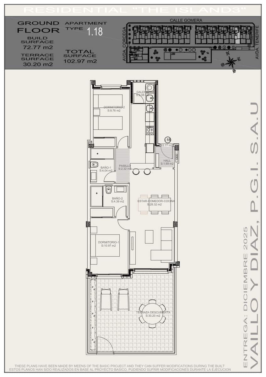 2 soveværelse Rækkehus til salg i Torrevieja med swimmingpool garage - € 249.900 (Ref: 8758604)
