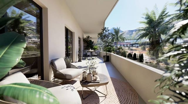 2 Zimmer Apartment zu verkaufen in La Nucia Pueblo  , La Nucia mit Garage - 374.798 € (Ref: 9528956)