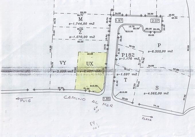 Byggetomt til salgs i Puig - € 750 000 (Ref: 9400953)