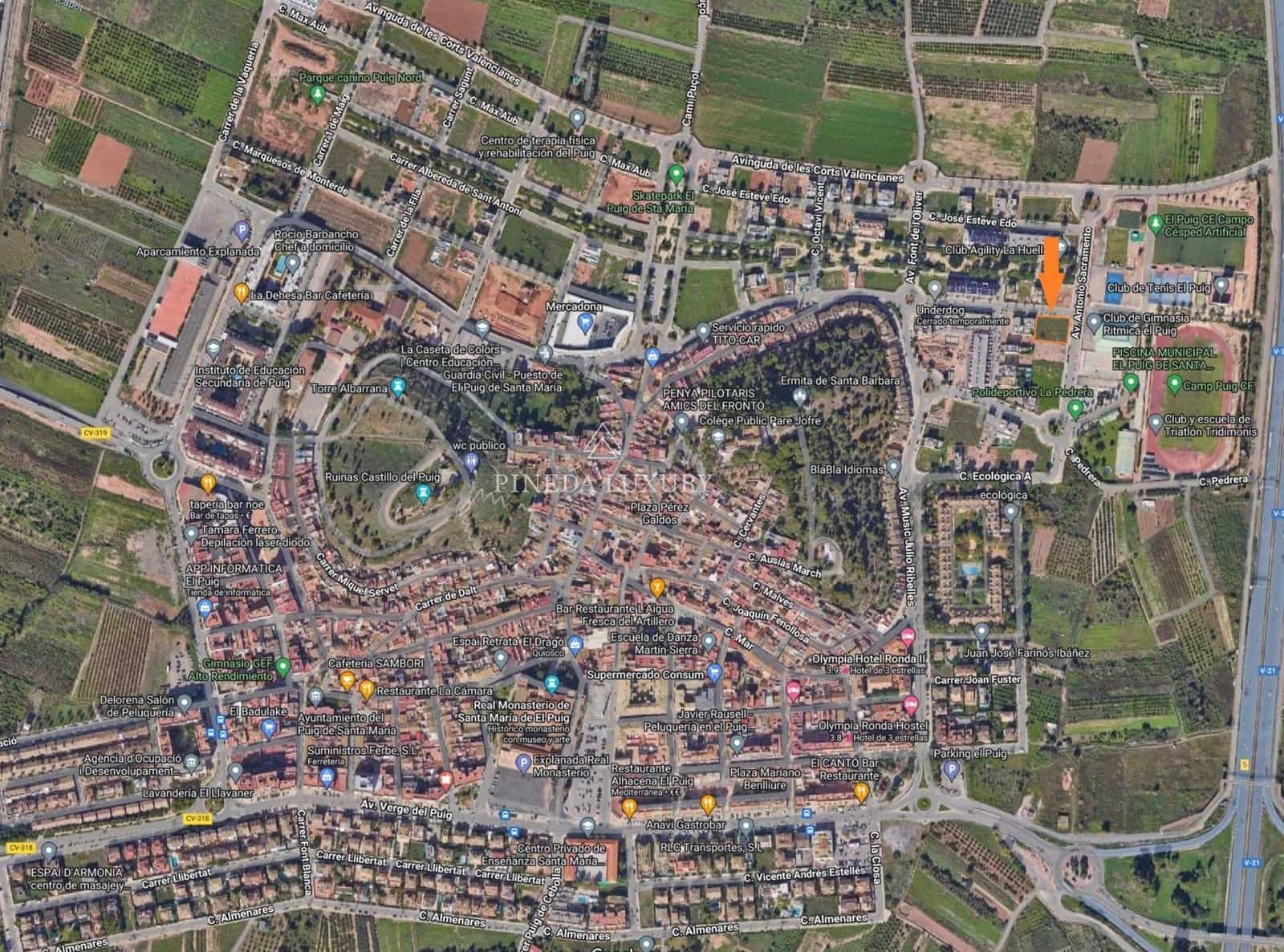 Tontti myytävänä paikassa Puig - 650 000 € (Ref: 9400956)