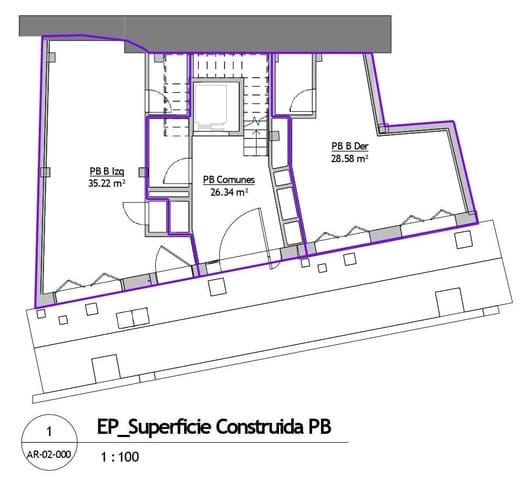 Leilighet til salgs i El Mercat, Valencia by - € 830 000 (Ref: 9402716)