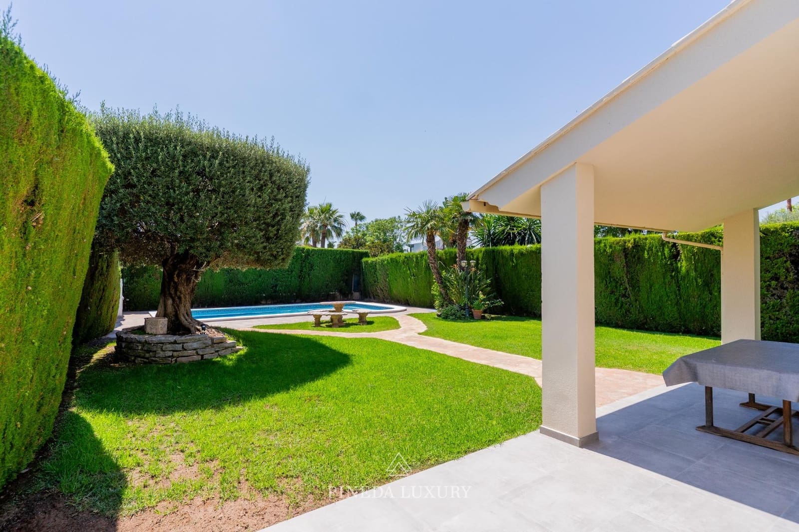 4 Zimmer Villa zu vermieten in Pucol mit Pool Garage - 3.000 € (Ref: 9942525)