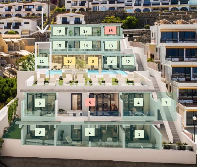 1 makuuhuone Huoneisto myytävänä paikassa Patalavaca mukana uima-altaan - 402 500 € (Ref: 9373882)