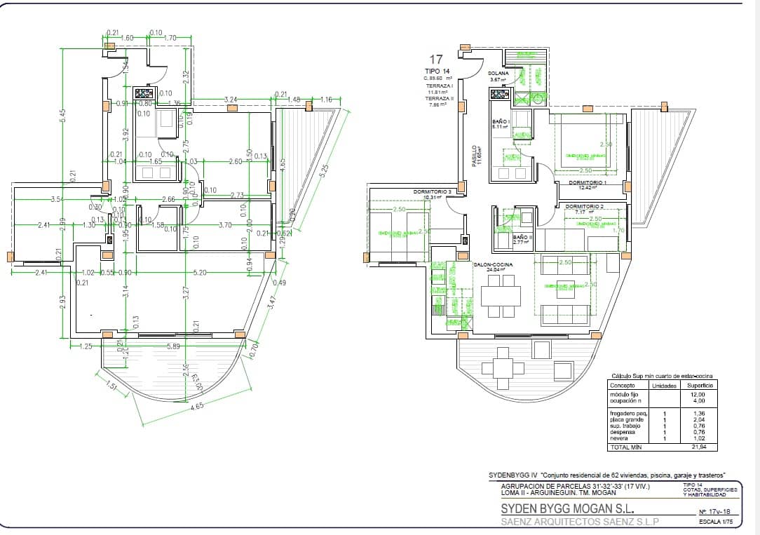 3 bedroom Apartment for sale in Arguineguin with pool garage - € 495,000 (Ref: 9696860)