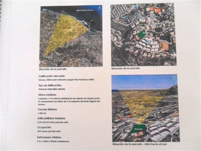 Byggegrund til salg i Pedreguer - € 325.500 (Ref: 8695446)