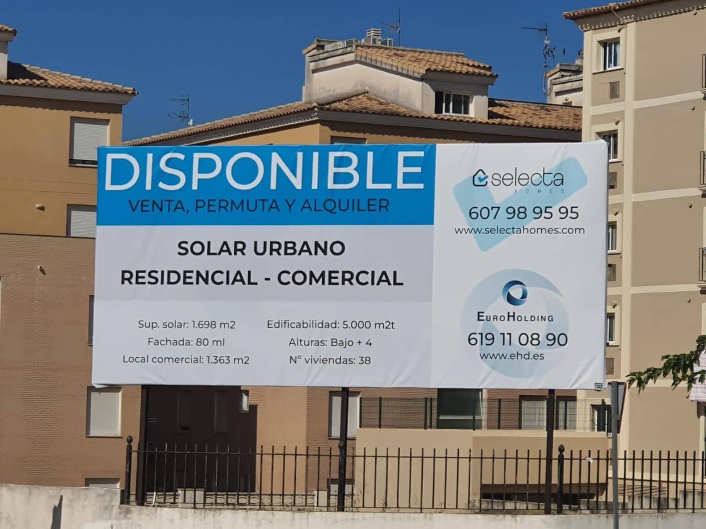 Building Plot for rent in Pedreguer - € 3,400 (Ref: 8695564)