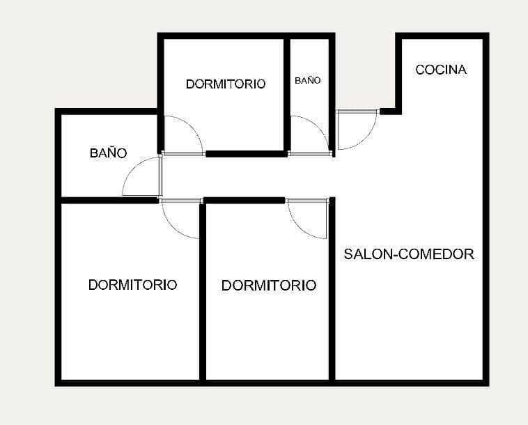 3 soveværelse Lejlighed til salg i Denia med swimmingpool - € 295.000 (Ref: 8904008)
