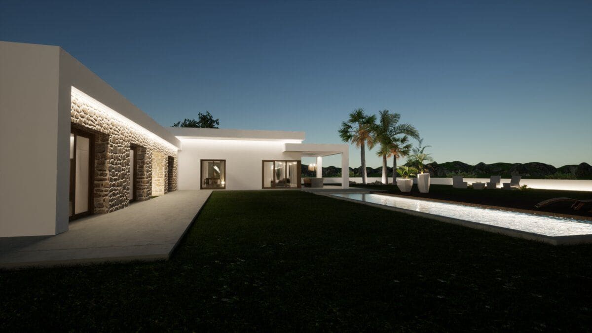 3 makuuhuone Huvila myytävänä paikassa Pedreguer mukana 
autotalli - 995 000 € (Ref: 9058632)