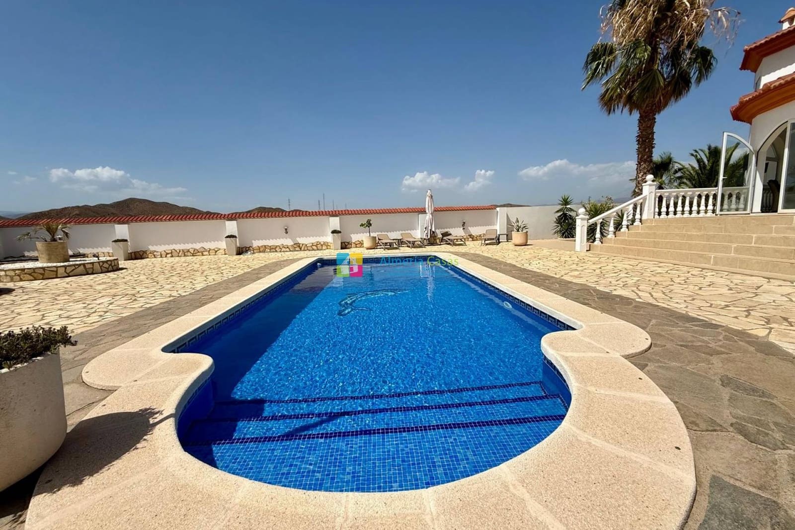 3 bedroom Villa for sale in Albox with pool garage - € 365,000 (Ref: 10034305)