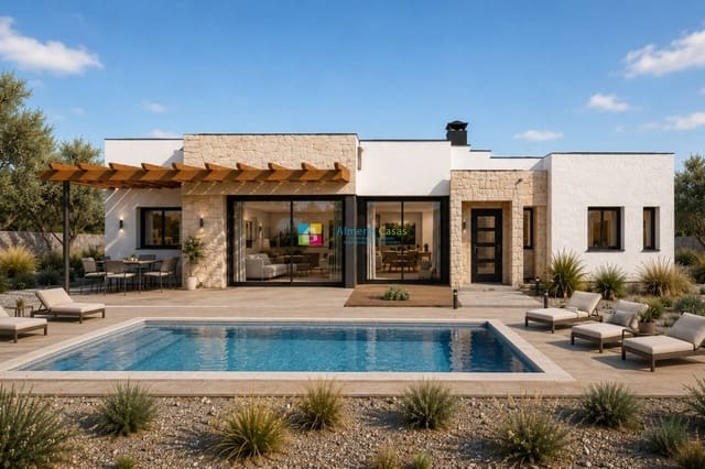 Chalet de 3 habitaciones en Los Huevanillas, Arboleas en venta con piscina - 280.000 € (Ref: 10062638)