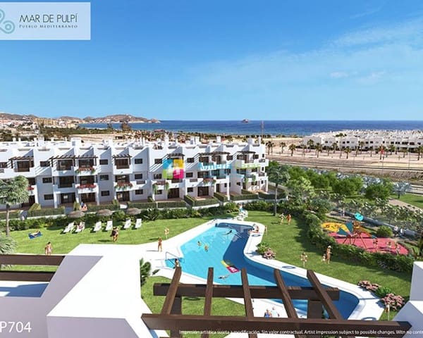 1 chambre Appartement à vendre à San Juan de los Terreros, Pulpí avec piscine - 145 000 € (Ref: 7692549)