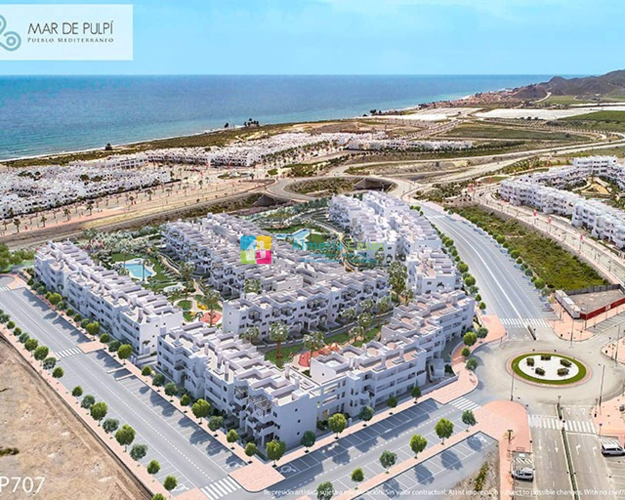 1 chambre Appartement à vendre à San Juan de los Terreros avec piscine - 145 000 € (Ref: 7692549)