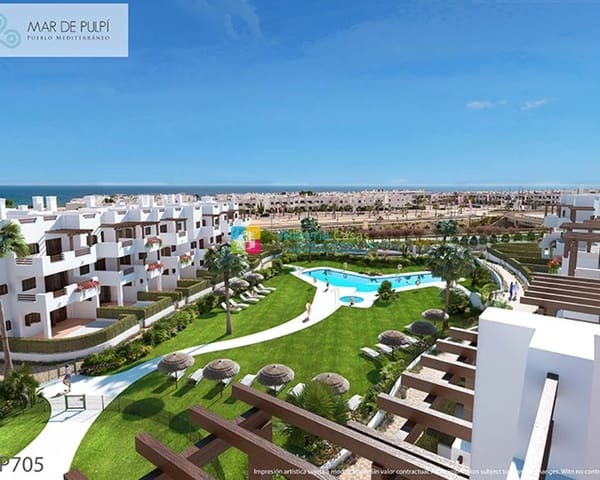 1 chambre Appartement à vendre à San Juan de los Terreros, Pulpí avec piscine - 145 000 € (Ref: 7692549)