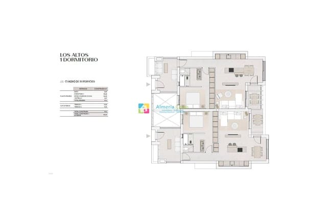 2 slaapkamer Appartement te koop in Mojácar met zwembad - € 305.000 (Ref: 8598710)
