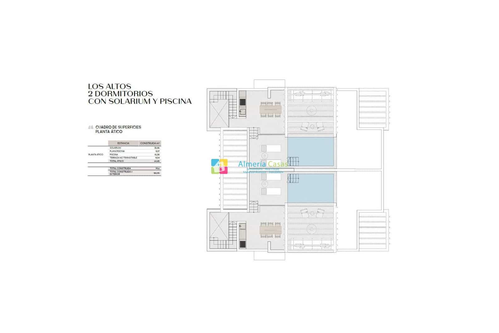 2 slaapkamer Appartement te koop in Mojacar met zwembad - € 305.000 (Ref: 8598710)