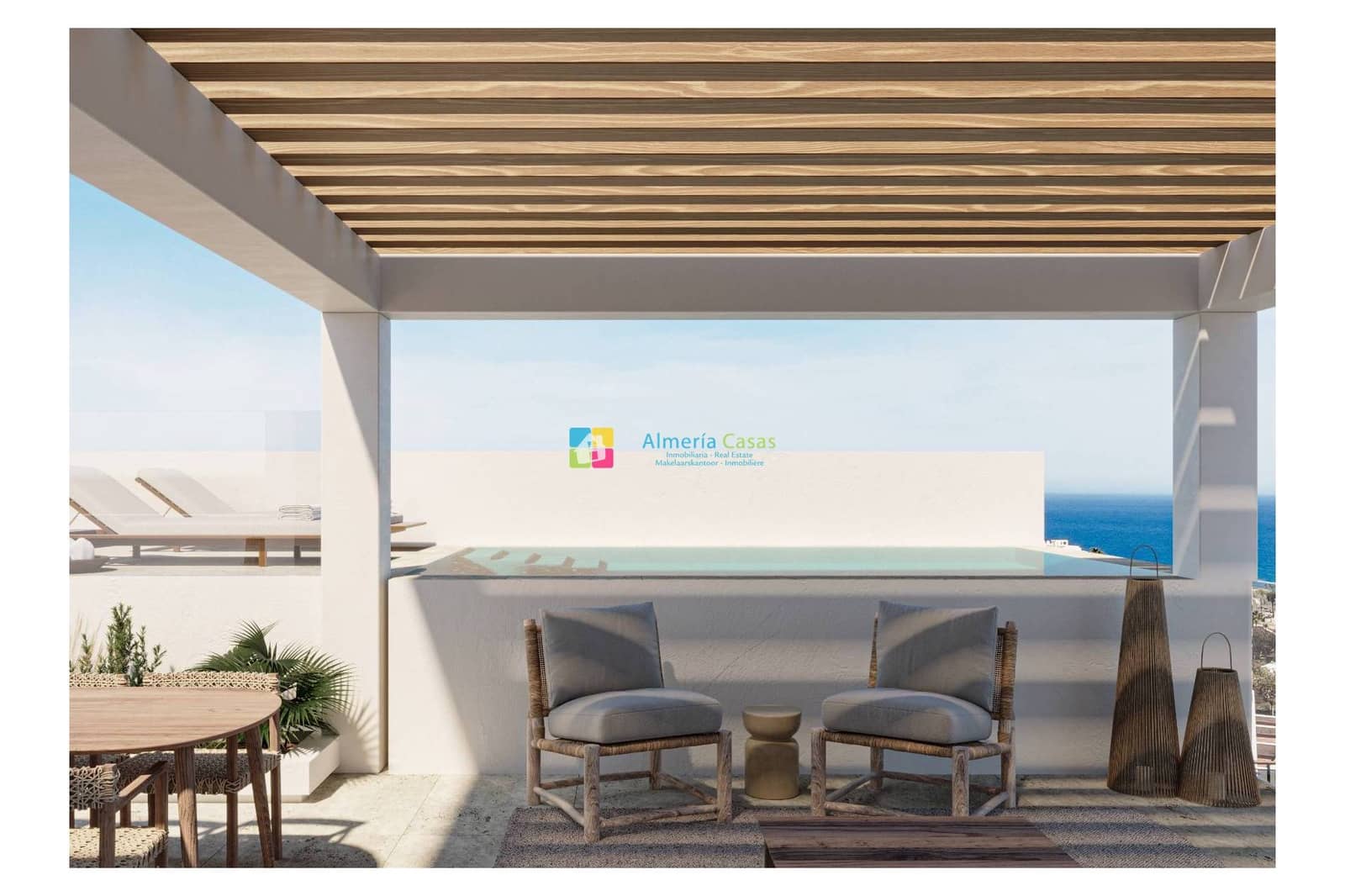 2 slaapkamer Appartement te koop in Mojacar met zwembad - € 305.000 (Ref: 8598710)