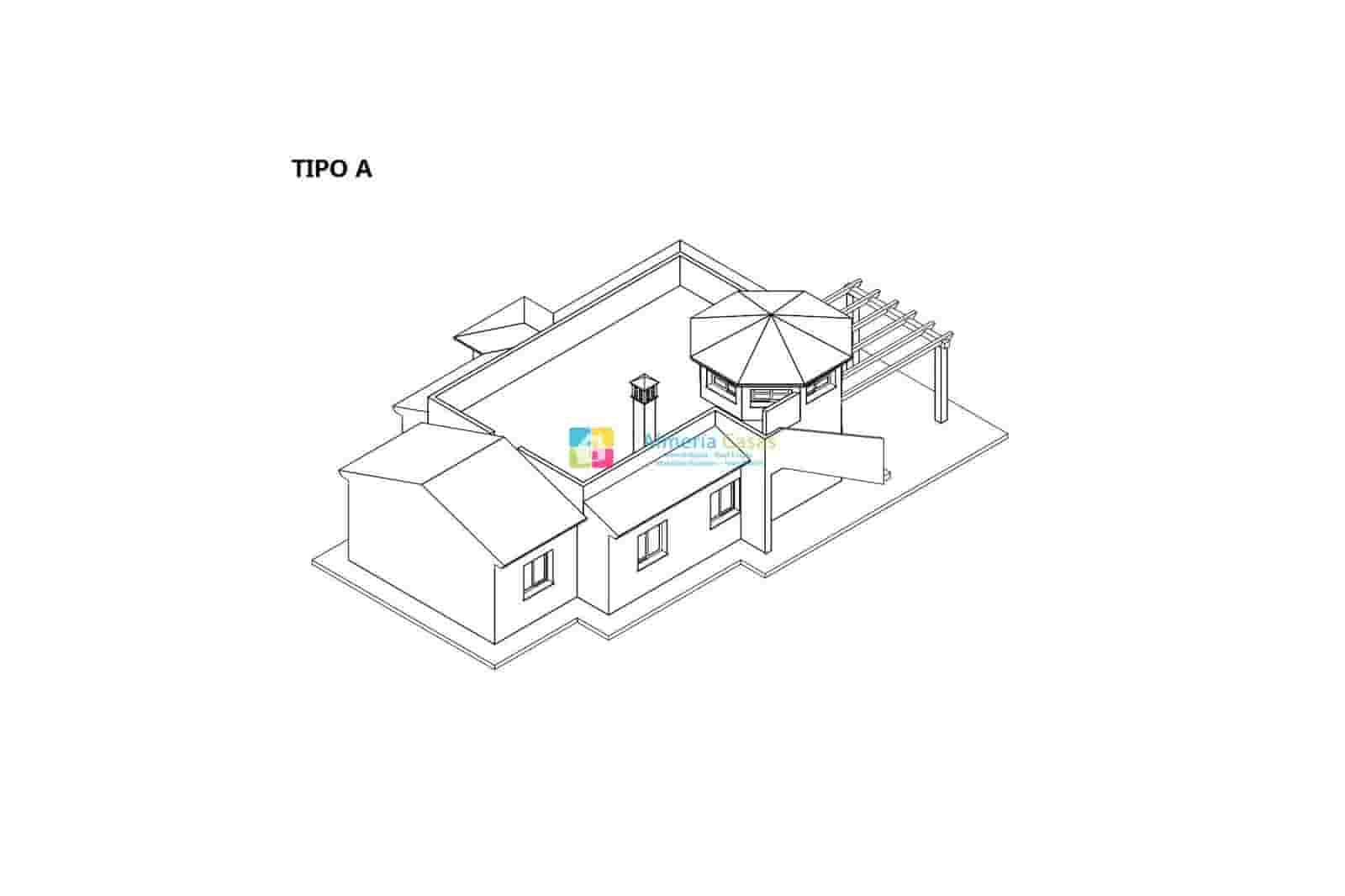 3 sovrum Villa till salu i Arboleas med pool - 265 000 € (Ref: 8969425)