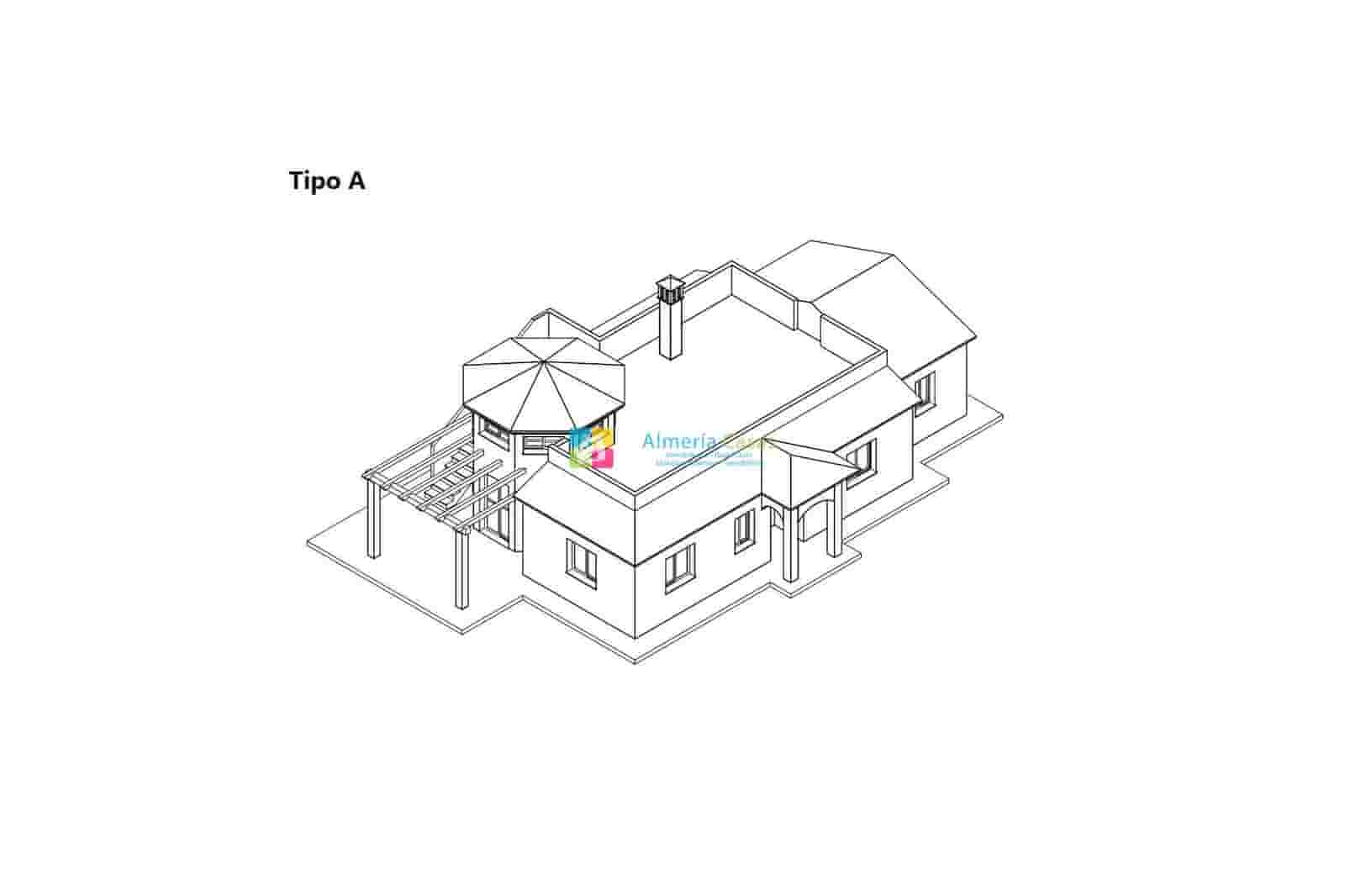3 sovrum Villa till salu i Arboleas med pool - 265 000 € (Ref: 8969425)