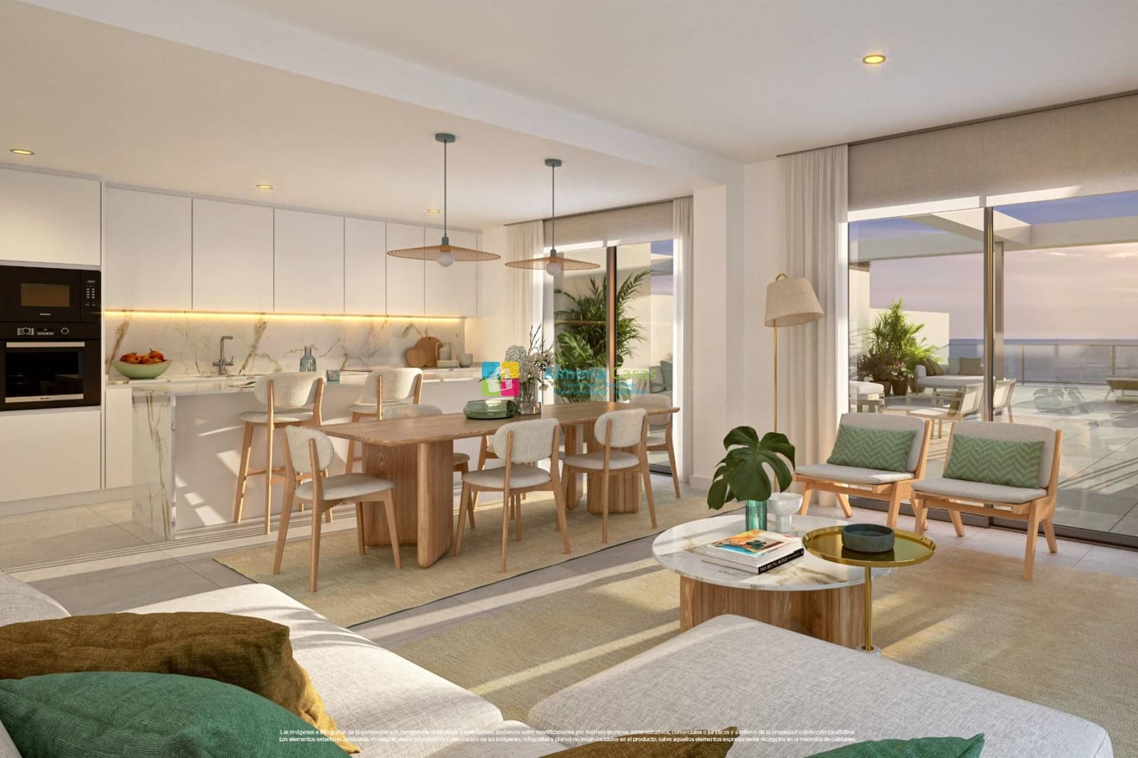 2 soveværelse Lejlighed til salg i Almerimar med swimmingpool - € 237.000 (Ref: 9004230)