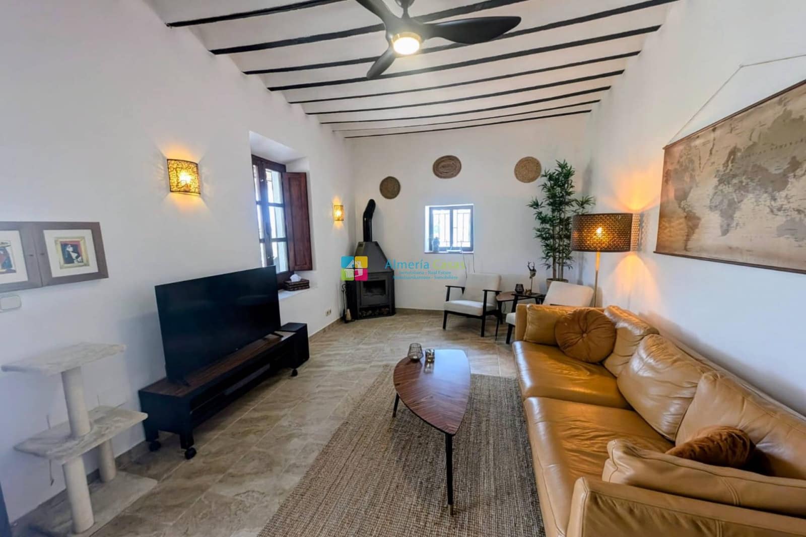 4 soveværelse Finca/Landehus til salg i Almanzora med swimmingpool - € 260.000 (Ref: 9112607)