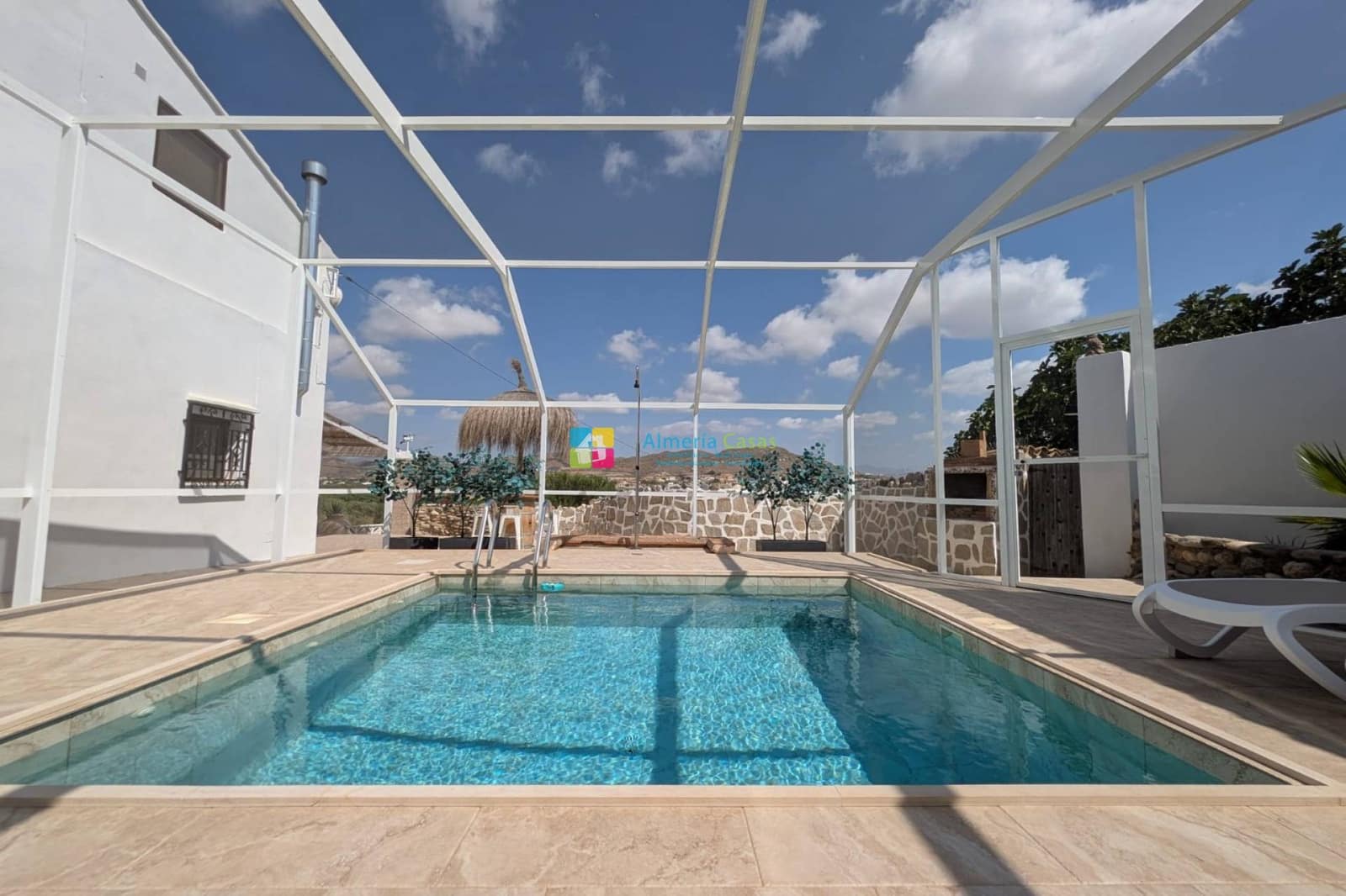 4 soveværelse Finca/Landehus til salg i Almanzora med swimmingpool - € 260.000 (Ref: 9112607)