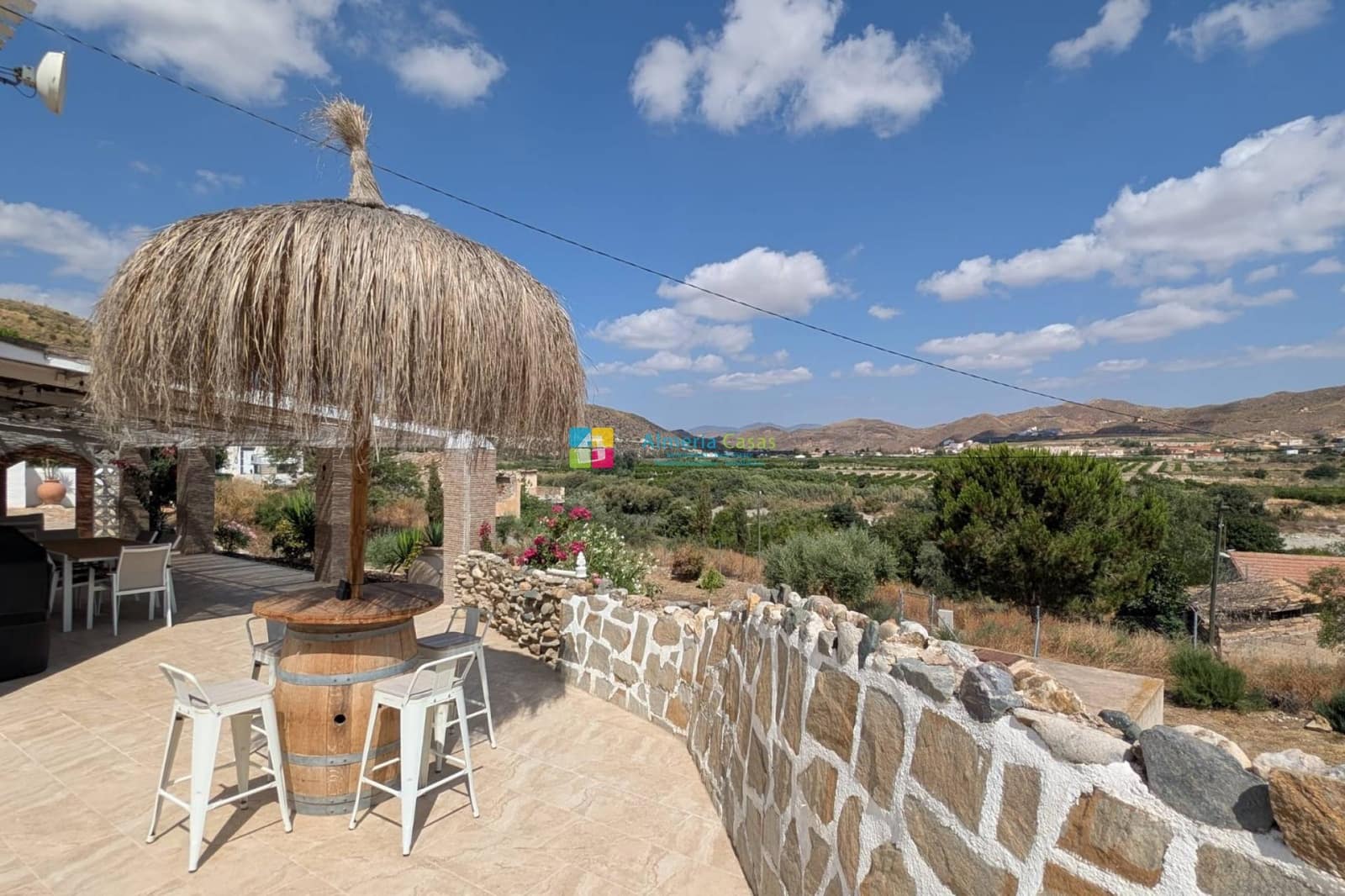 4 soveværelse Finca/Landehus til salg i Almanzora med swimmingpool - € 260.000 (Ref: 9112607)