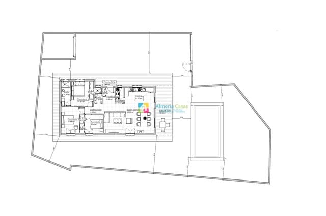 3 bedroom Villa for sale in Arboleas with pool garage - € 295,000 (Ref: 9733588)