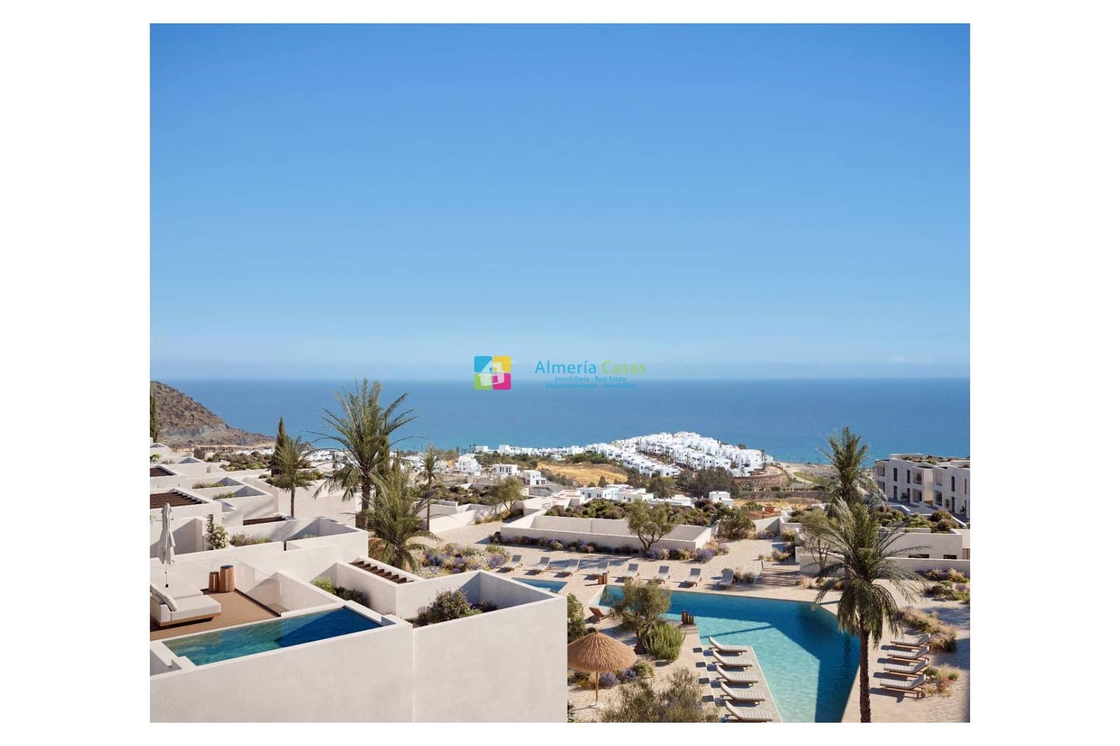 2 bedroom Apartment for sale in Mojacar with pool - € 350,000 (Ref: 9747142)