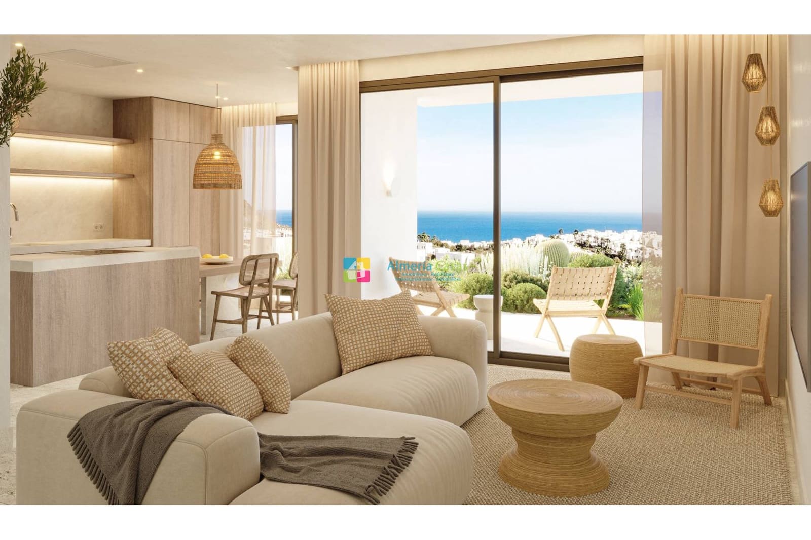 2 bedroom Apartment for sale in Mojacar with pool - € 350,000 (Ref: 9747142)