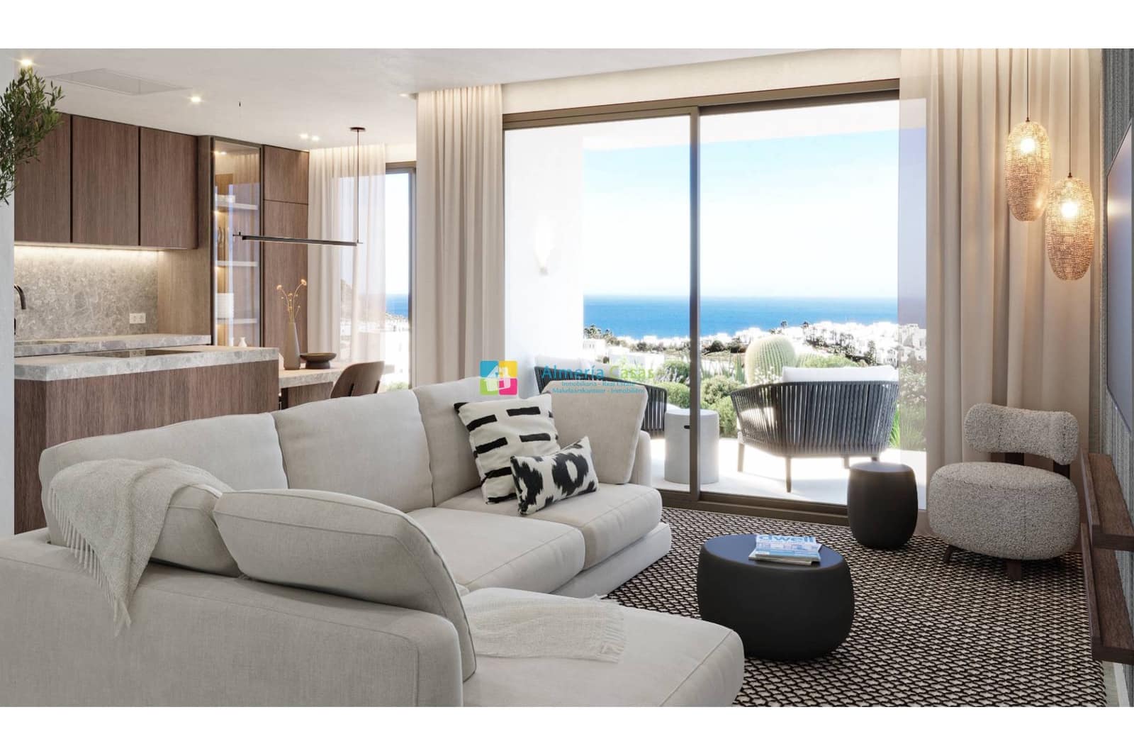 2 bedroom Apartment for sale in Mojacar with pool - € 350,000 (Ref: 9747142)