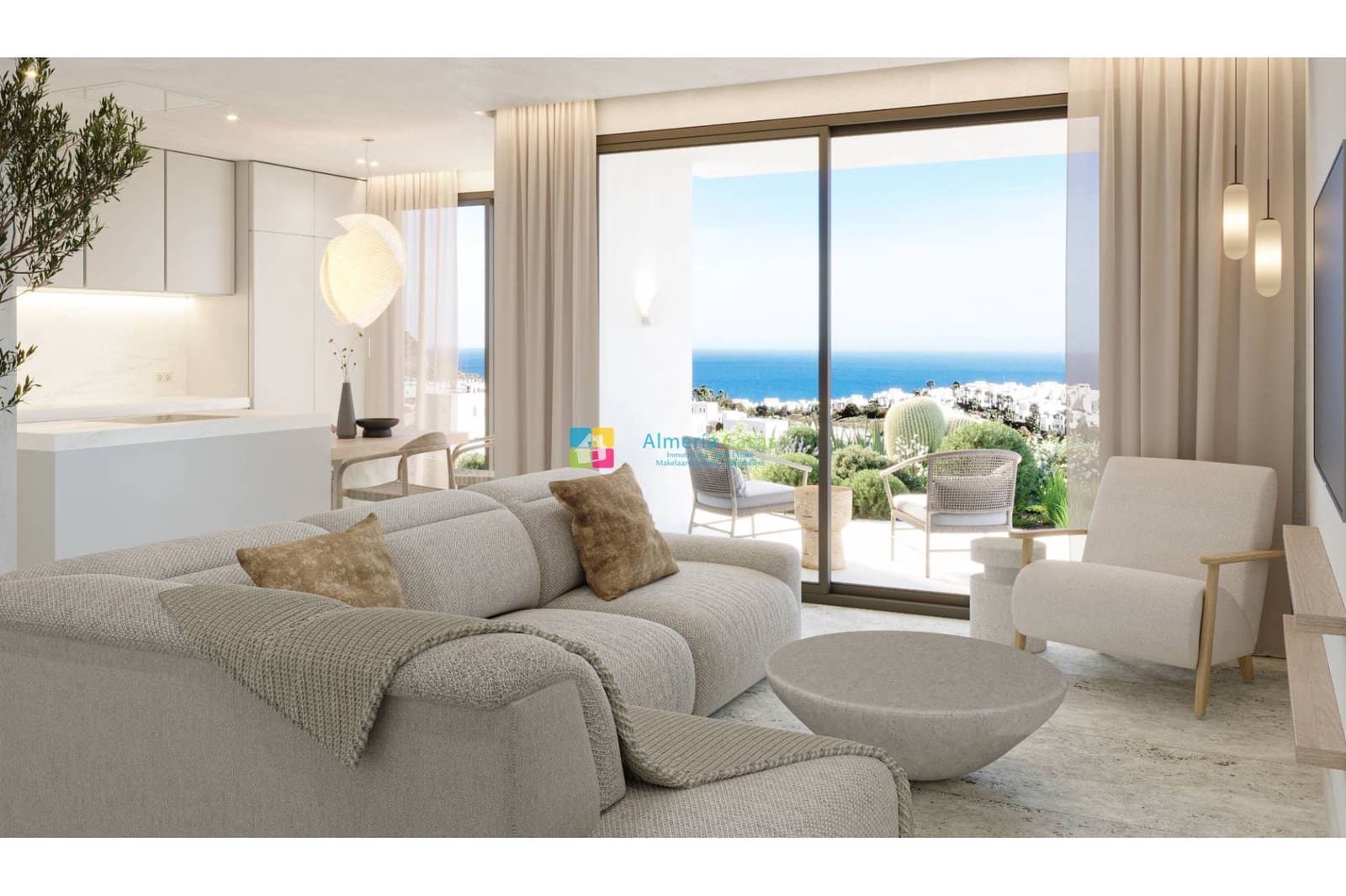 2 bedroom Apartment for sale in Mojacar with pool - € 350,000 (Ref: 9747142)