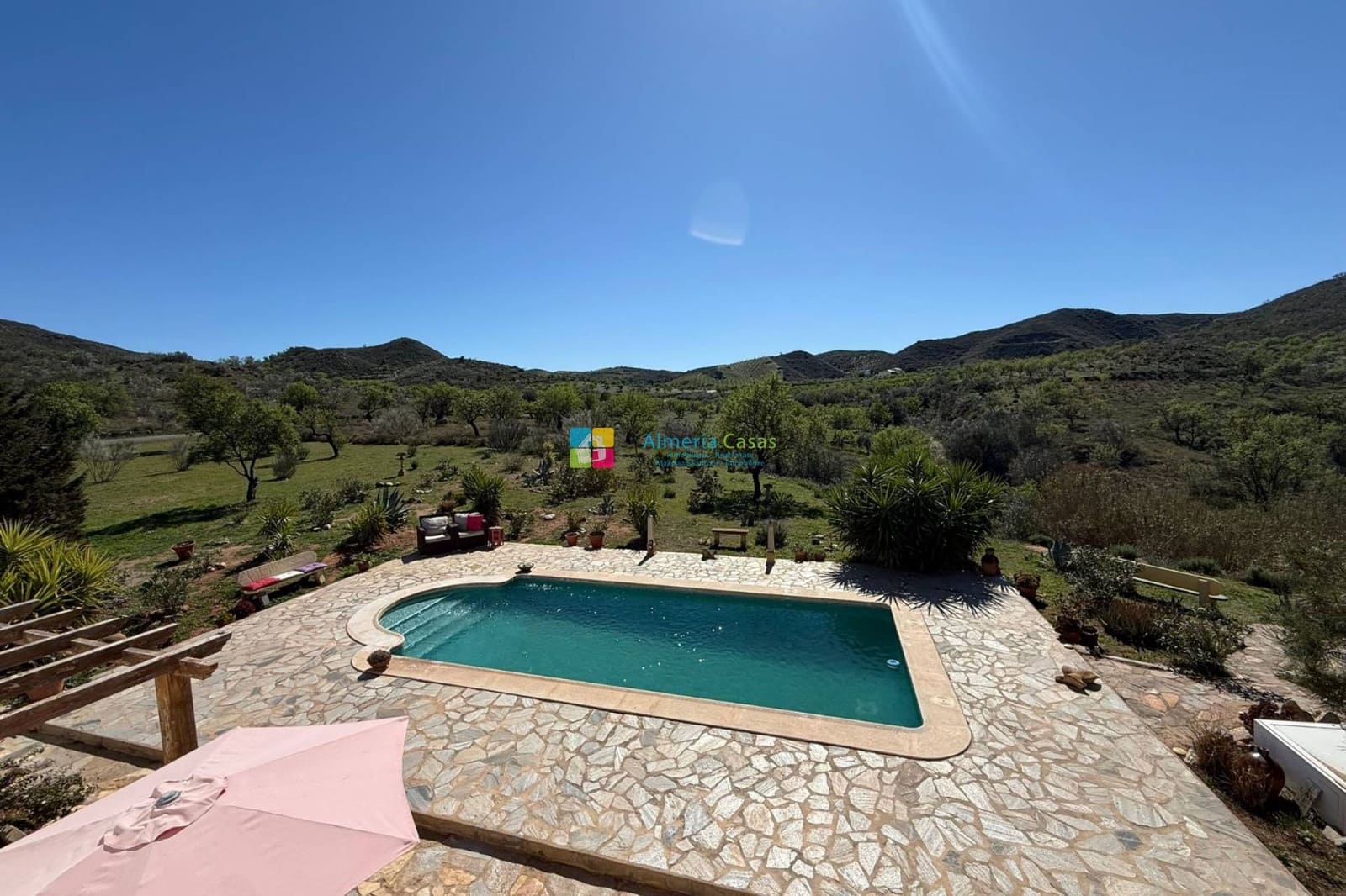 Finca/Casa Rural de 5 habitaciones en Lubrín en venta con piscina garaje - 385.000 € (Ref: 9781363)