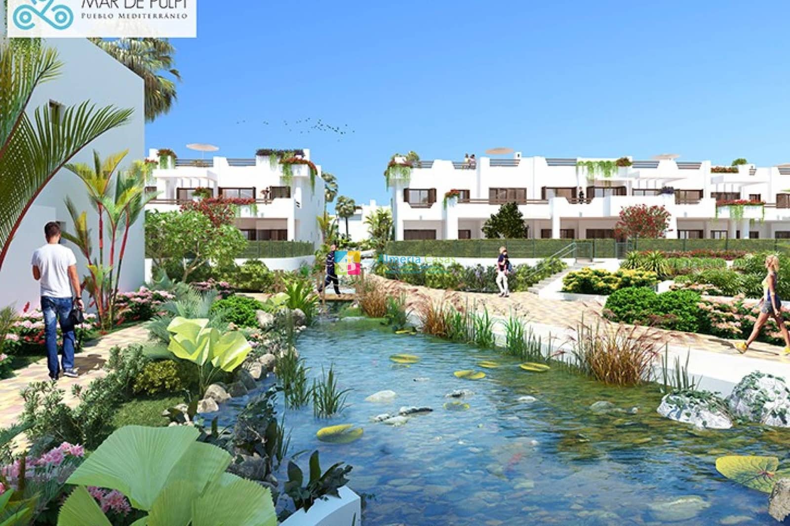 2 sypialnia Apartament na sprzedaż w San Juan de los Terreros z basenem - 222 000 € (Ref: 9782242)