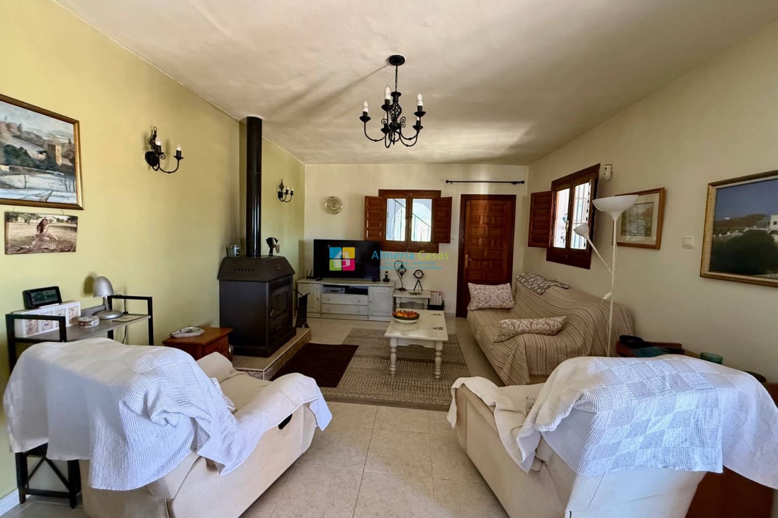3 sypialnia Willa na sprzedaż w Albox z basenem garażem - 245 000 € (Ref: 9866041)