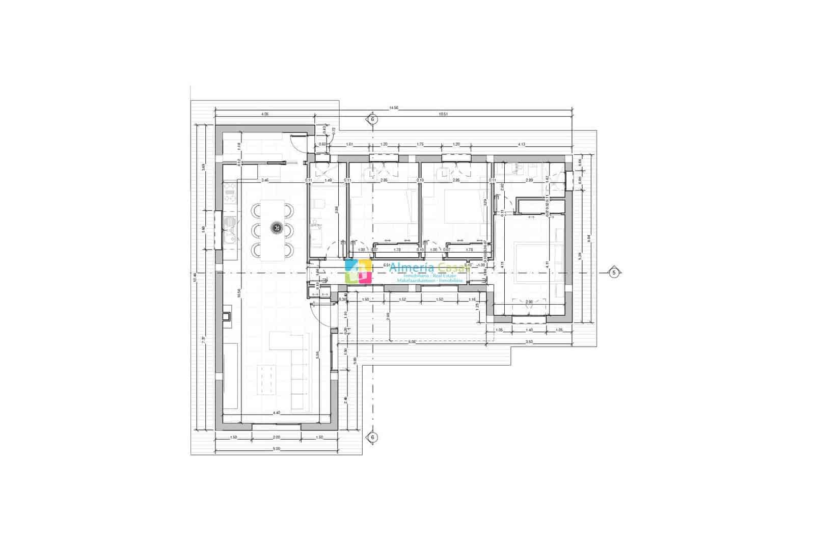 3 sypialnia Willa na sprzedaż w Arboleas z basenem garażem - 295 000 € (Ref: 9977964)
