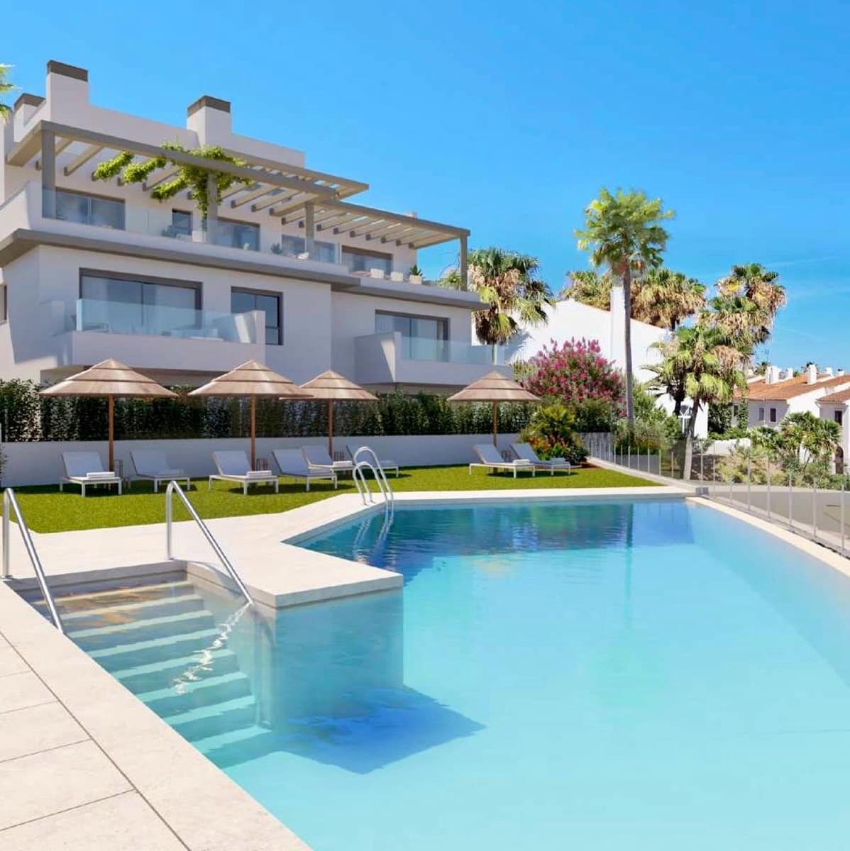 2 soveværelse Lejlighed til salg i Mijas med swimmingpool garage - € 357.700 (Ref: 9756419)