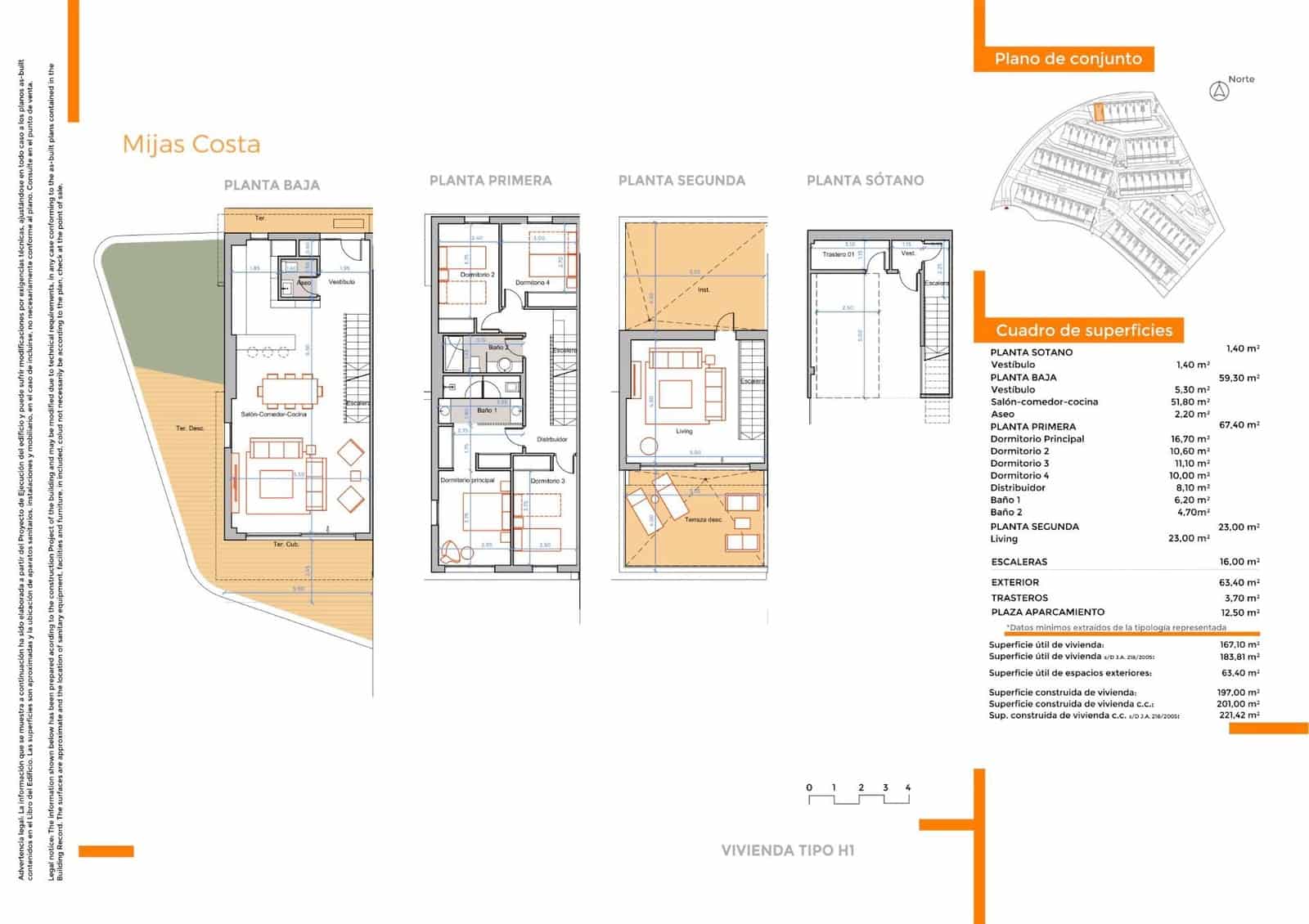4 slaapkamer Halfvrijstaande villa te koop in Mijas met zwembad garage - € 1.054.000 (Ref: 9756423)