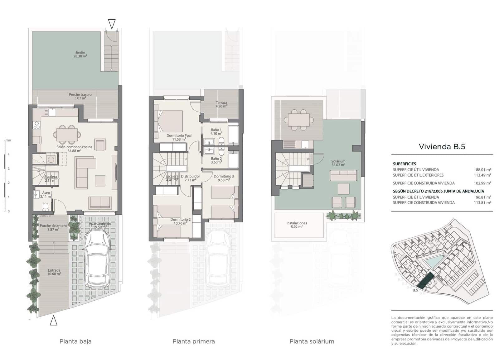 3 slaapkamer Halfvrijstaande villa te koop in Fuengirola met zwembad garage - € 483.000 (Ref: 9756431)